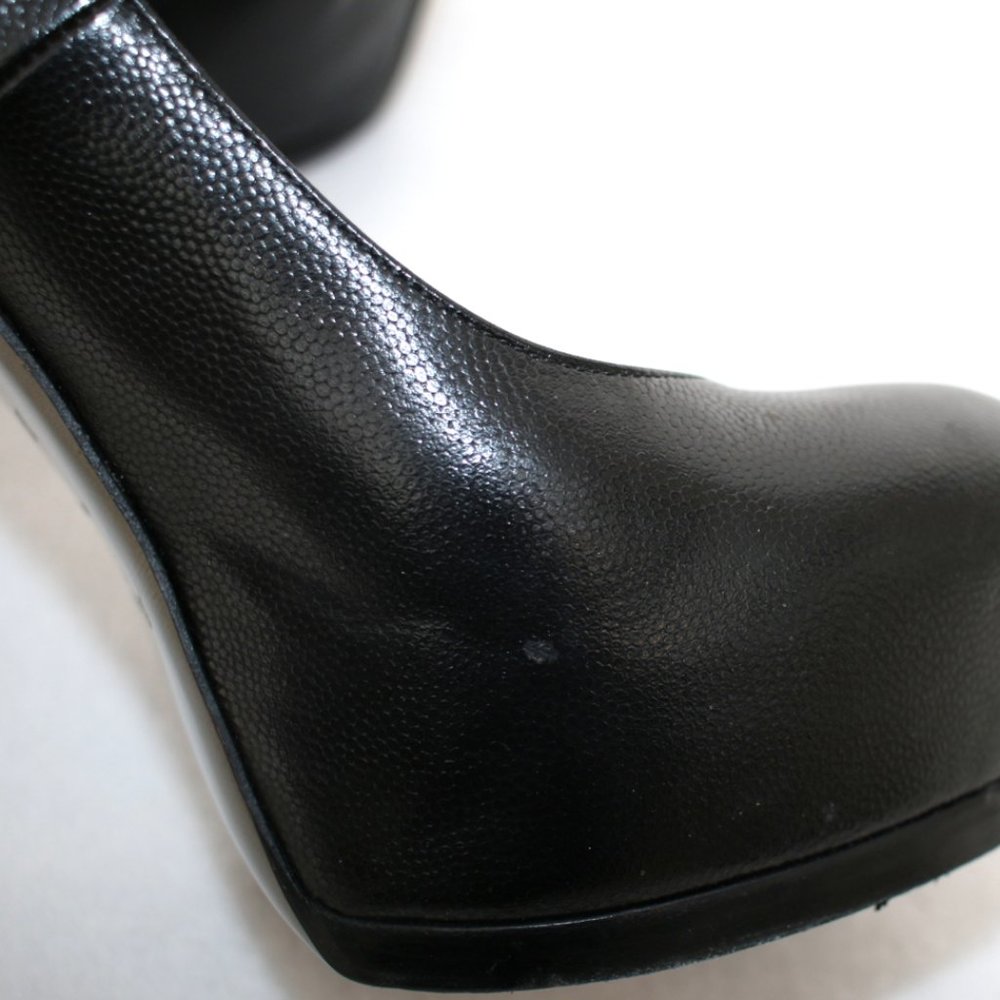 YSL Yves Saint Laurent Black Tribtoo 105 Pumps Sz 39 - Picture 8 of 15